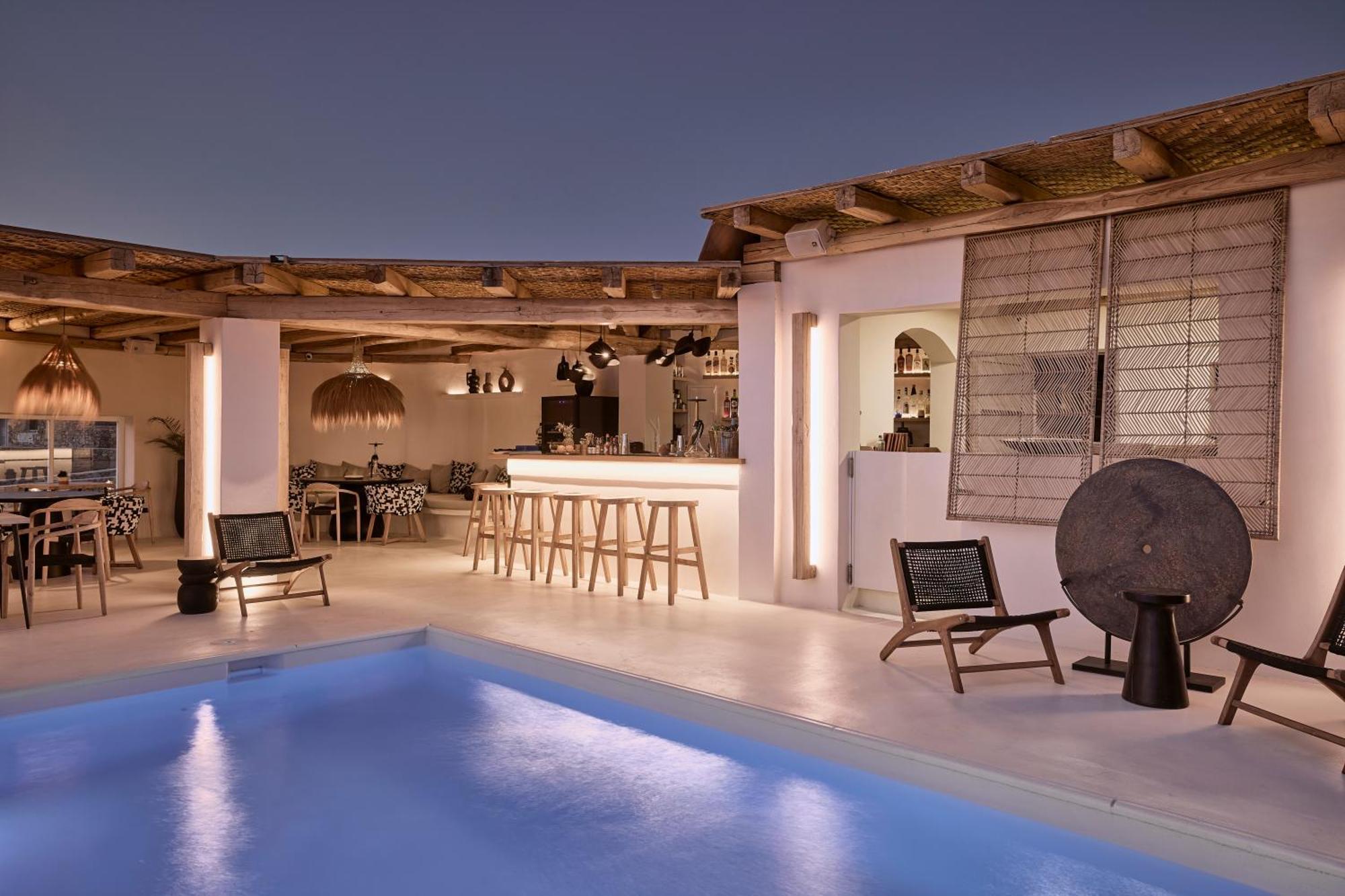 ヴィラ テア コレクション ミコノス Mykonos Town エクステリア 写真