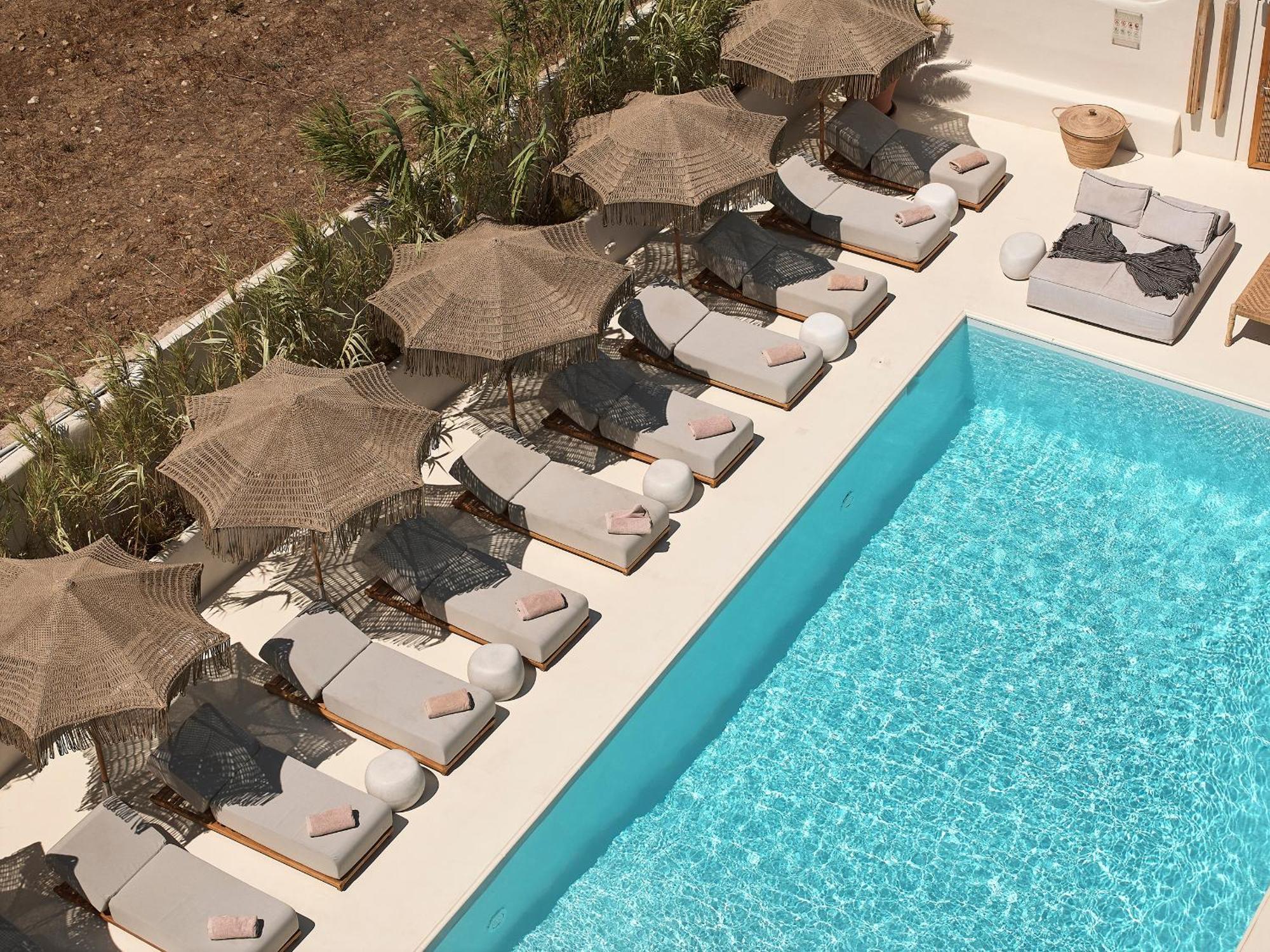 ヴィラ テア コレクション ミコノス Mykonos Town エクステリア 写真