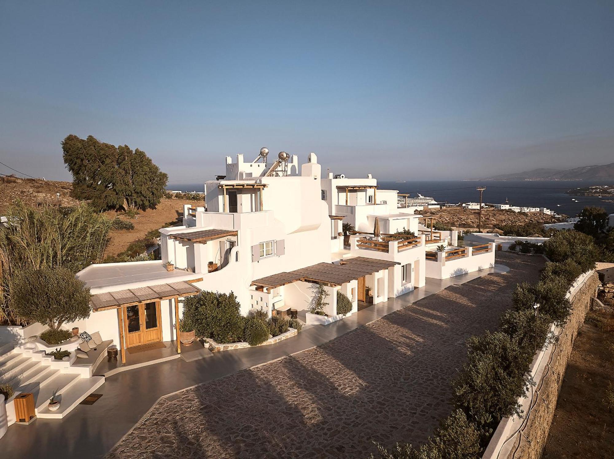 ヴィラ テア コレクション ミコノス Mykonos Town エクステリア 写真