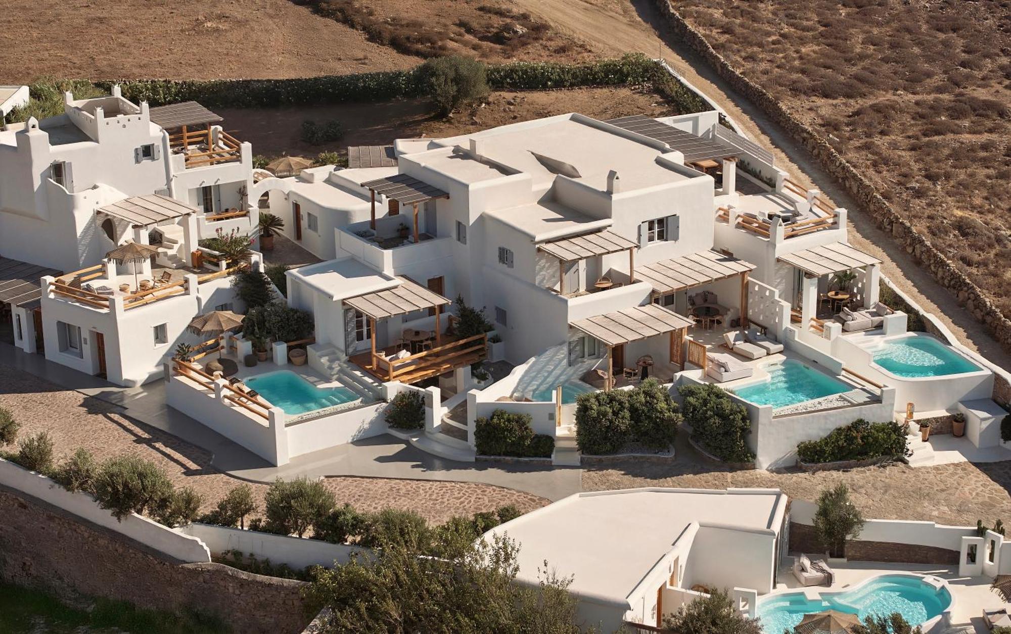 ヴィラ テア コレクション ミコノス Mykonos Town エクステリア 写真